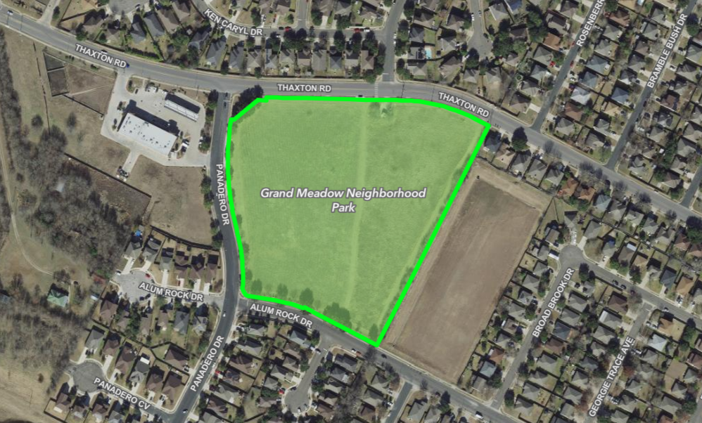 Grand Meadow Neighborhood Park Concept Plan Project AustinTexas.gov